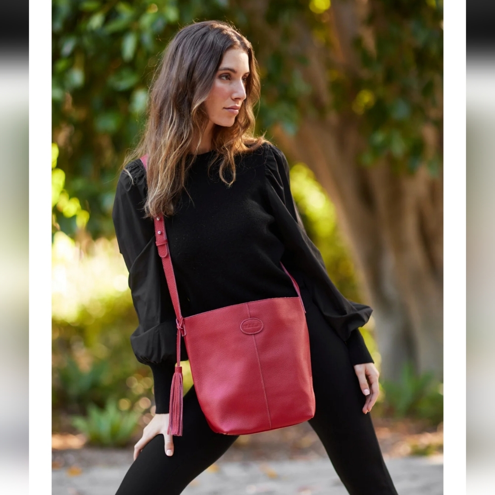 M.I.L.A Joanie Crossbody Bag Cranberry